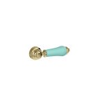 Burlington Bespoke Dźwignia spłuczki Gold/Cosmic Green SP390GOLDGRN