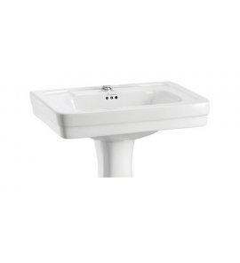 Burlington Contemporary Regal Umywalka 58x47 biały B11TH