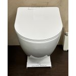 Galatea Design Bulat Miska WC z deską wolnoopadającą wisząca 49x37x37 cm White/Biały połysk GDB2342GW