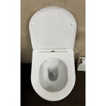 Galatea Design Bulat Miska WC z deską wolnoopadającą wisząca 49x37x37 cm White/Biały połysk GDB2342GW