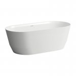 Laufen Pro Wanna wolnostojąca wykonana z materiału kompozytowego Marbond 165x75 cm biała H 239952 000 000 1