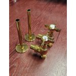  Galatea Design Zawory grzejnikowe kpl.(2szt.) gold GDAHC75GOLD W MAGAZYNIE!!