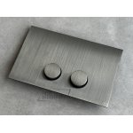   Gessi Przycisk do Geberit Sigma 8&12 black metal brushed PVD 54635.707