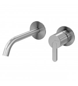 Bruma X-Alpha Bateria umywalkowa podtynkowa 230 mm Satin stainless steel 1868401IS