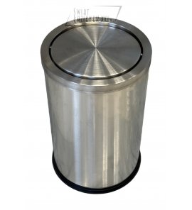 Galatea Design – kosz łazienkowy 9 l, stal szczotkowana, GD9LIX