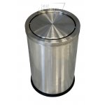 Galatea Design – kosz łazienkowy 9 l, stal szczotkowana, GD9LIX
