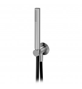   Bruma X-Alpha Zestaw prysznicowy z kolankiem odpływowym, wężem i Elo słuchawka prysznicowa Satin stainless steel 1865700IS W MAGAZYNIE!!