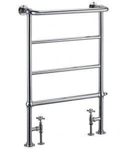Burlington Berkeley Grzejnik wodny z zaworami bez grzałki chrom R4CHR+R6CHR