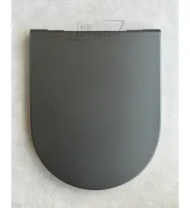 Olympia Ceramica Milady/ Clear Deska sedesowa wolnoopadająca slim czarny mat C5CN23