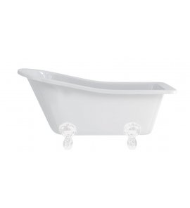 Burlington Buckingham Wanna wolnostojąca 150x74 biała E6