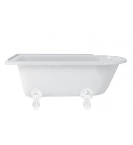 Burlington Hampton Wanna wolnostojąca 150x75 lewa biały E20