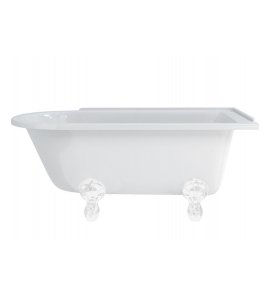 Burlington Hampton Wanna wolnostojąca 150x75 prawa biały E21
