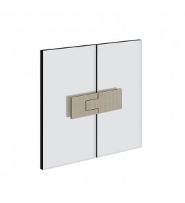 Gessi Rigato Zawias do drzwi kabiny prysznicowej Szkło-szkło Chrom 67503.031