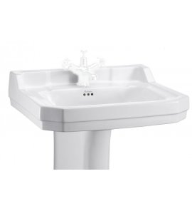 Burlington Edwardian Regal Umywalka 61x51 biała B51TH
