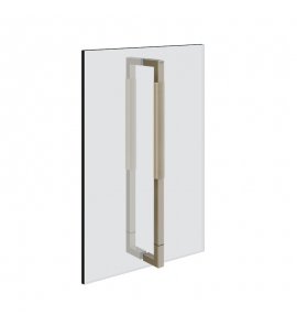 Gessi Rigato Podwójny uchwyt do drzwi prysznicowych 450 mm Chrom 67535.031