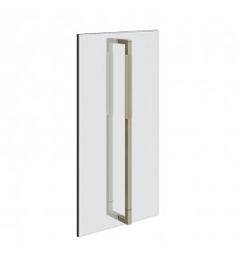 Gessi Rigato Podwójny uchwyt do drzwi prysznicowych 600 mm Chrom 67537.031