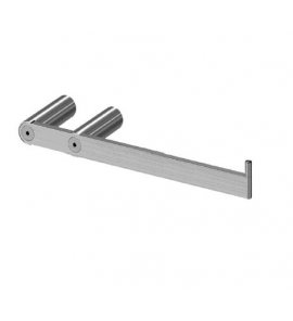   Bruma X-Alpha Uchwyt na papier toaletowy Satin Stainless Steel 1885200IS W MAGAZYNIE!!