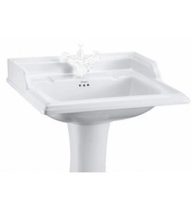 Burlington Classic Umywalka 65x57,5 biała B151TH