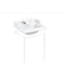 Burlington Classic Umywalka 51x45 biała B201TH