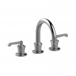 Graff Vignola Bateria umywalkowa 3-otworowa Chrom E-11612-R3-LM60B