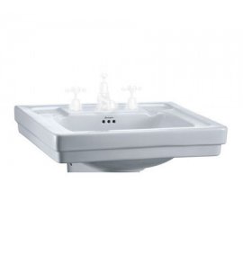 Burlington Contemporary Regal Umywalka 58x47 biały B13TH