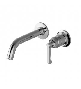 Graff Vignola Bateria umywalkowa podtynkowa 191 mm - element zewnętrzny Chrom E-11635-LM60W-PC