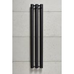 P.M.H Rosendal massive Grzejnik wodno-elektryczny 29,2x150 czarny R70/3B