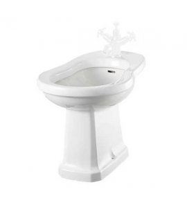 Burlington Bidet stojący 56,5x39,5 biały P4