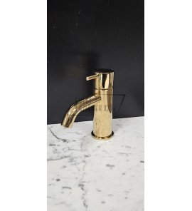      Hotbath Cobber Bateria umywalkowa jednootworowa brass PVD CB003C.NBP WYPRZEDAŻ MAGAZYNOWA!!