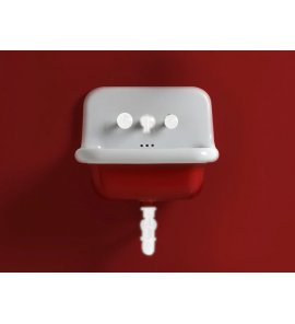  Bleu Provence True Colors Umywalka wisząca 60x42 bianco/rosso TCL60C.R