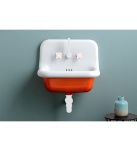  Bleu Provence True Colors Umywalka wisząca 60x42 bianco/arancio TCL60C.A