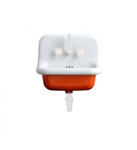  Bleu Provence True Colors Umywalka wisząca 42x42 white orange TCL40C3