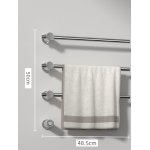    Galatea Design Balance Grzejnik elektryczny 49 cm 3-el. z przyciskiem zasilania chrom GDD1A01CHR WYPRZEDAŻ MODELU