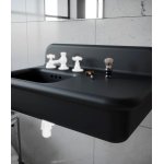  Bleu Provence True Colors Lite Umywalka asymetryczna 80x46 black TC2LA80DC