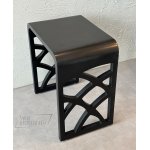   Galatea Design Taboret 40x27 czarny mat GDSTOOLMBM
