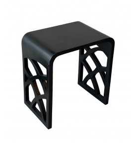   Galatea Design Taboret 40x27 czarny mat GDSTOOLMBM