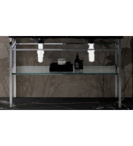 Bleu Provence Stelaż umywalkowy z półką chrom 9130MBM8