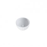 Relax Design Cupcake Umywalka stawiana ∅40 z korkiem white matt CUPCAKECC01LX01MATT