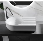 Relax Design Mitos Umywalka stawiana 60x37,5 z korkiem white matt MITOSLX01MATT60