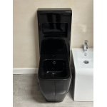     Flaminia Niagara Bidet ze spłuczką czarny połysk TR217/NERO+TR40/NERO WYPRZEDAŻ EKSPOZYCJI!!