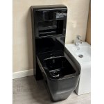      Flaminia Niagara Bidet ze spłuczką czarny połysk TR217/NERO+TR40/NERO WYPRZEDAŻ EKSPOZYCJI!!