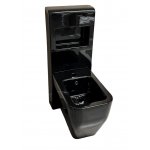      Flaminia Niagara Bidet ze spłuczką czarny połysk TR217/NERO+TR40/NERO WYPRZEDAŻ EKSPOZYCJI!!