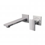 Graff Targa Bateria umywalkowa podtynkowa 235 mm - element zewnętrzny Chrom E-3636-LM36W-T