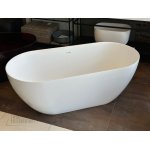 Galatea Design Arrezo Slim Wanna wolnostojąca 160x75 biały mat GWARS160.GMB.WH