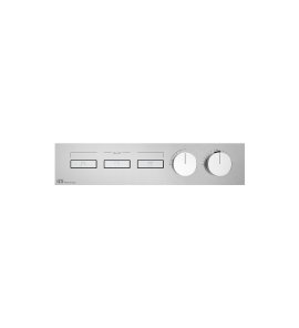 Gessi Habito Bateria prysznicowa termostatyczna z trzema przyciskami element zewnętrzny chrom 63014.031