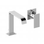 Graff Immersion Bateria umywalkowa z wylewką nablatową i zaworem podtynkowym - element zewnętrzny Chrom E-2311-LM31W-T