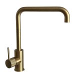     Hotbath Fellow Bateria zlewozmywakowa jednouchwytowa Brushed brass PVD CX041.BBP WYPRZEDAŻ MAGAZYNOWA!!