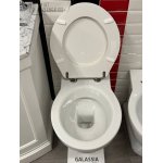           Galassia ETHOS Miska wisząca z deską wolnoopadającą biały 8439+8482