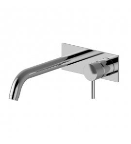 Graff M.E./M.E.25 Bateria umywalkowa 239 mm podtynkowa - element zewnętrzny Chrom E-6141-LM41W-PC-T