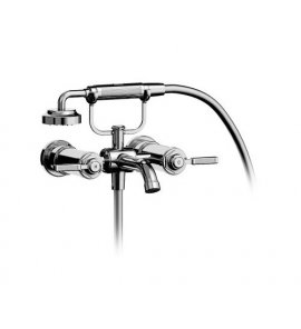  Alpi Le Grand Bateria wannowa natynkowa z zestawem prysznicowym chrom LG14600CR
